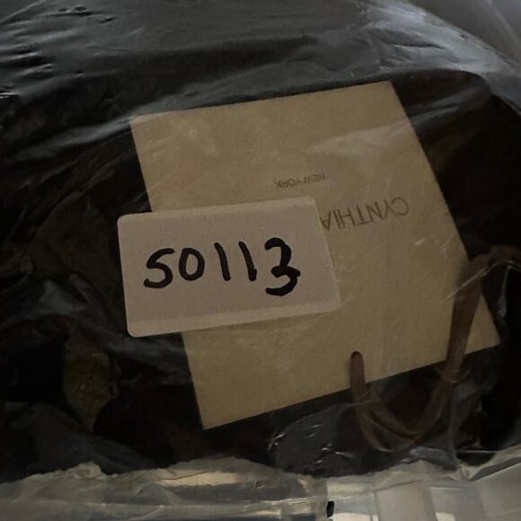 Cynthia Rowley NWT Knit Pullover Hoodie Size Small Black Drawstring - Picture 8 of 9